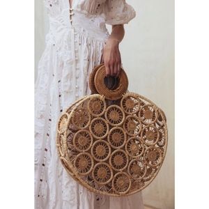 Cult Gaia | Stella Round Straw Bag